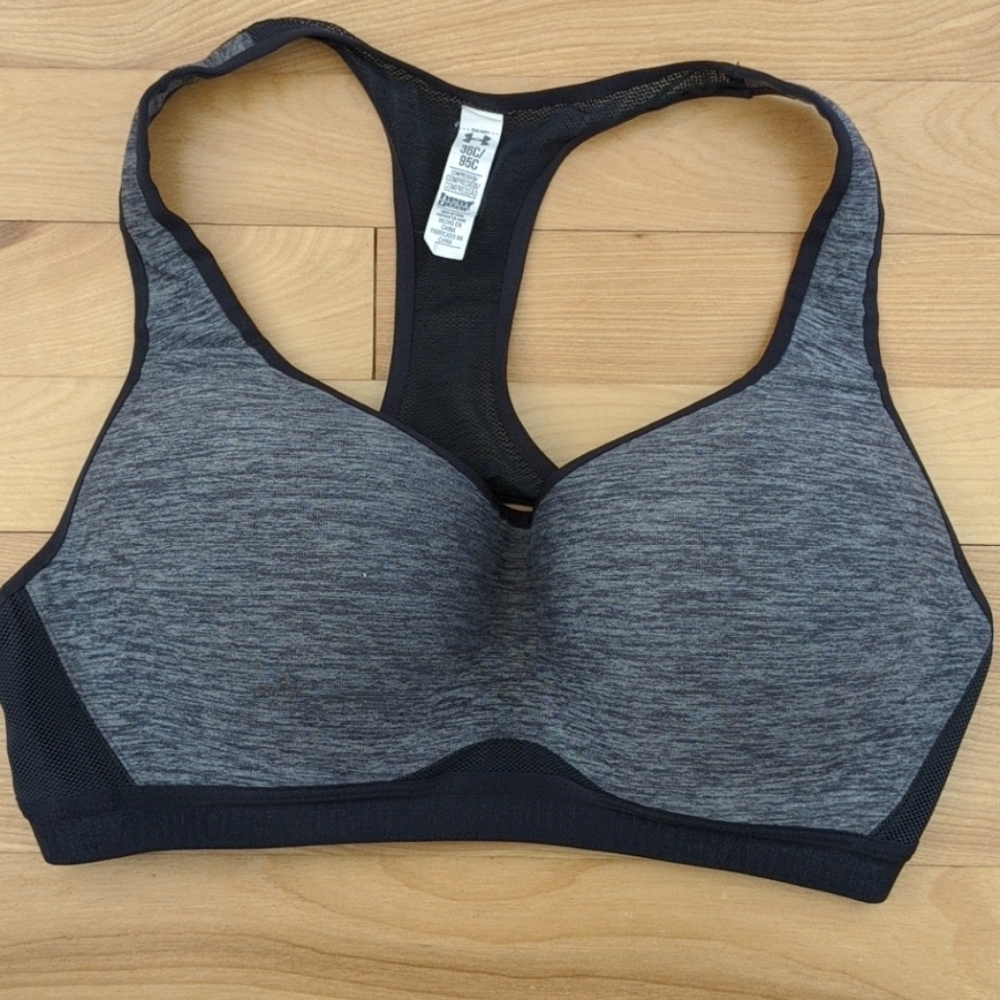 Under Armour compression sports bra
